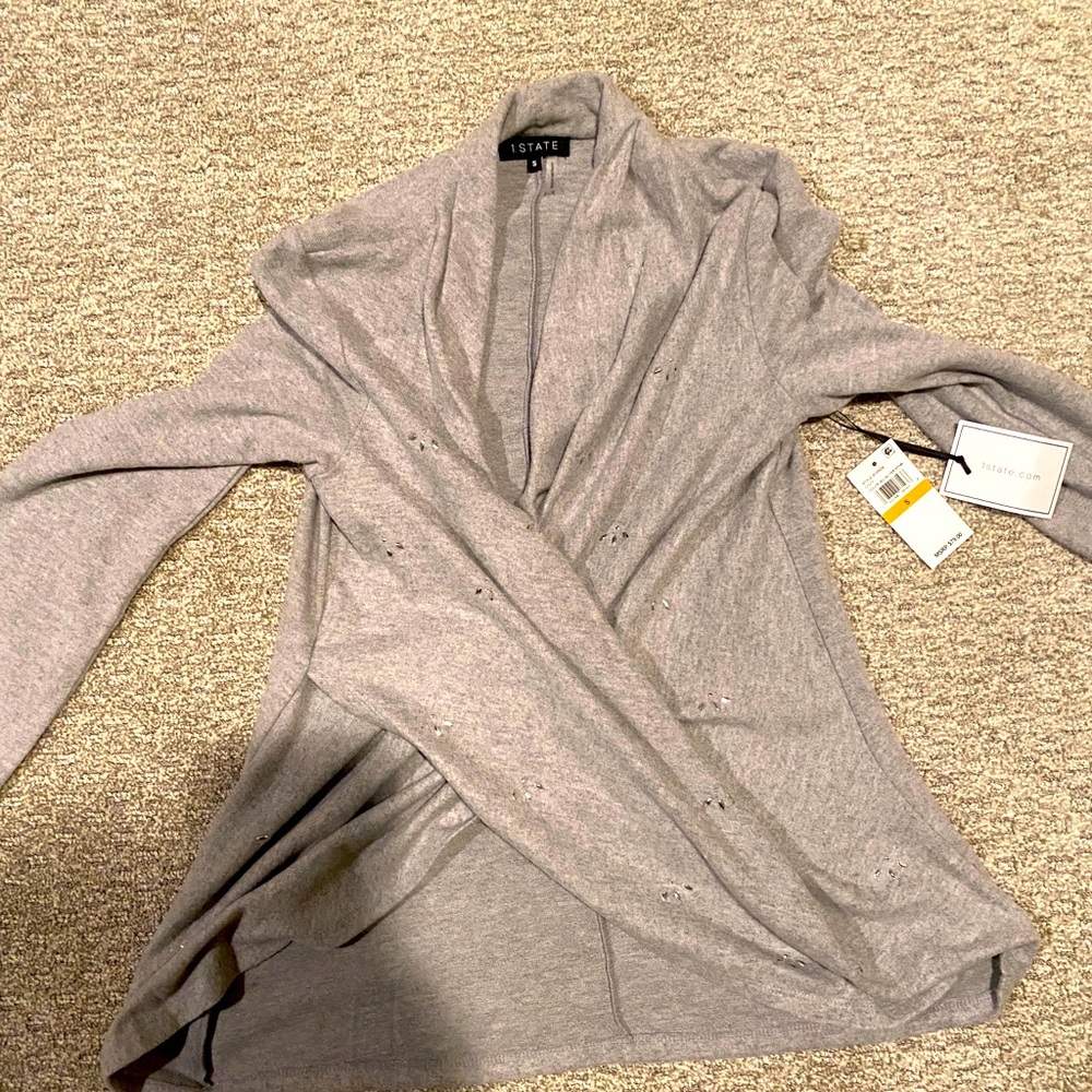 1st st light sweater never used